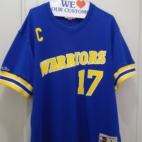 GOLDEN STATE WARRIORS 1992-94 MESH JERSEY SHOOTING SHIRT - Picture 1 of 5